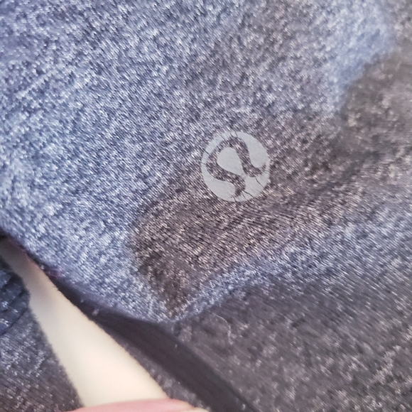 Lululemon Gather and Crow Crop Legging - Heathered Gray 8 - Picture 9 of 12